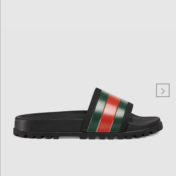 gucci pool shoes